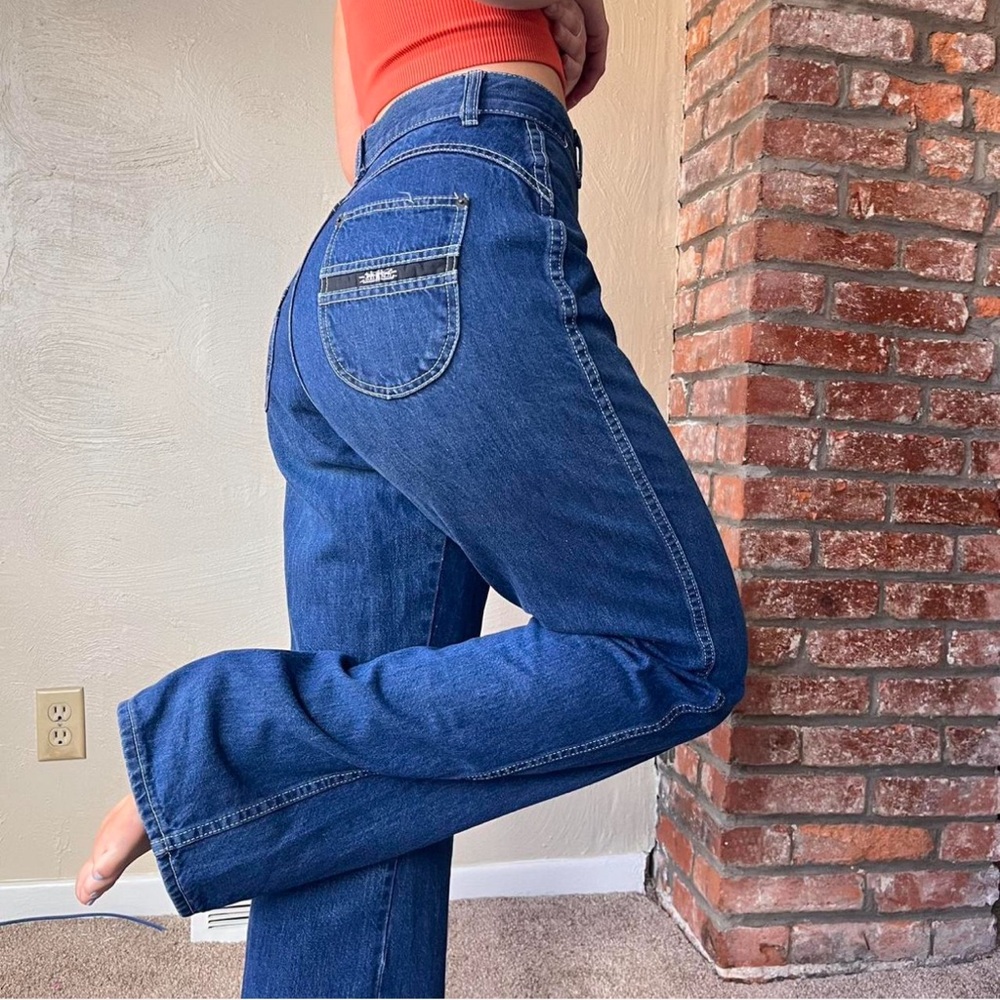 Vintage 70s Levi’s High Waisted Wide Leg Jeans